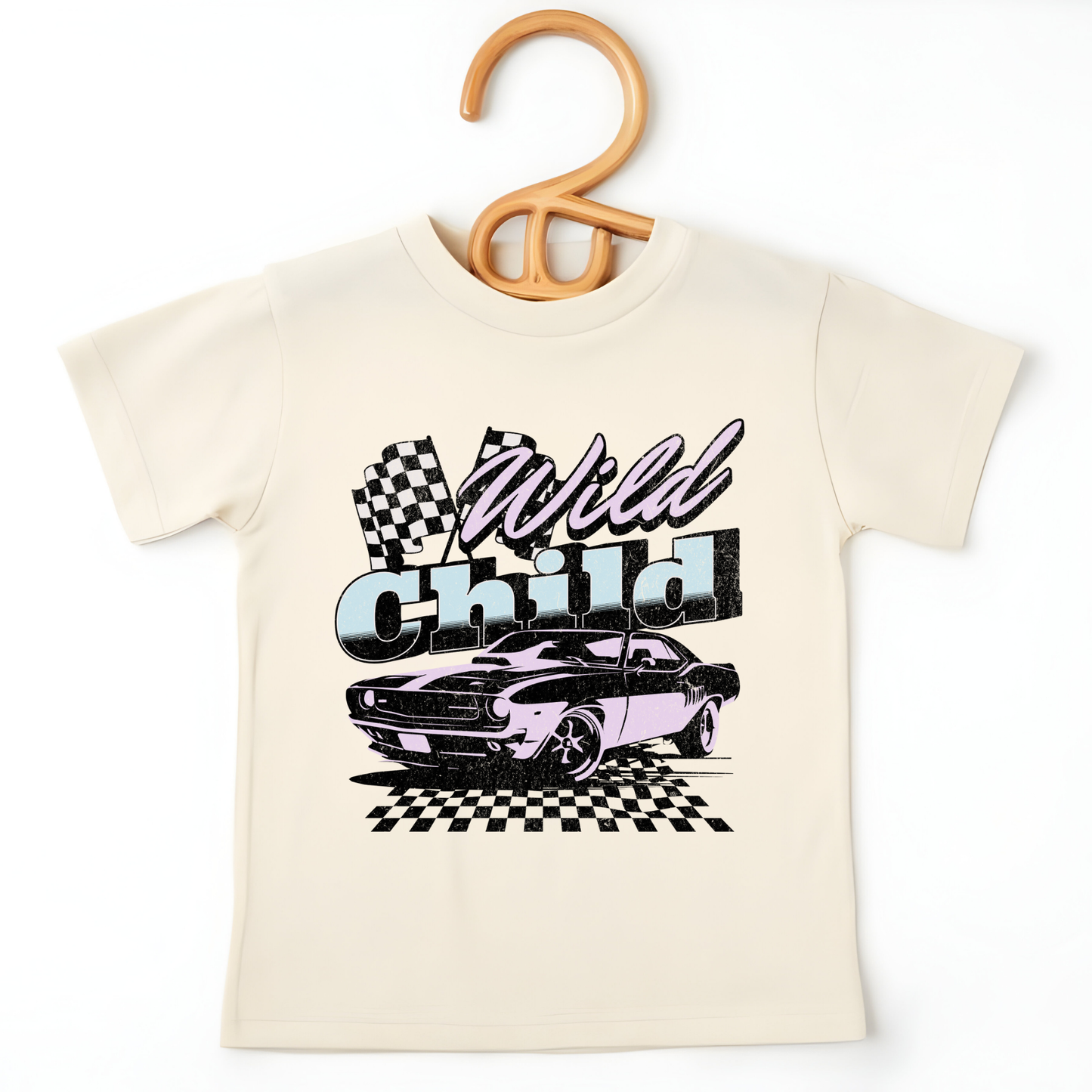 Wild Child Vintage Car Toddler Shirt