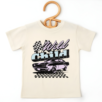 Wild Child Vintage Car Toddler Shirt