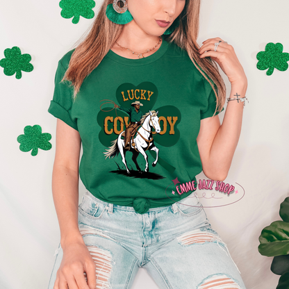 Lucky Cowboy Clover Shirt