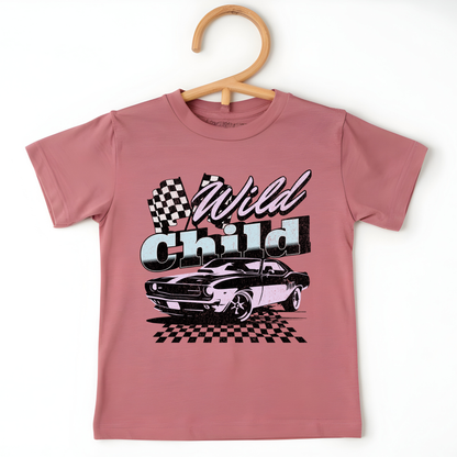 Wild Child Vintage Car Toddler Shirt