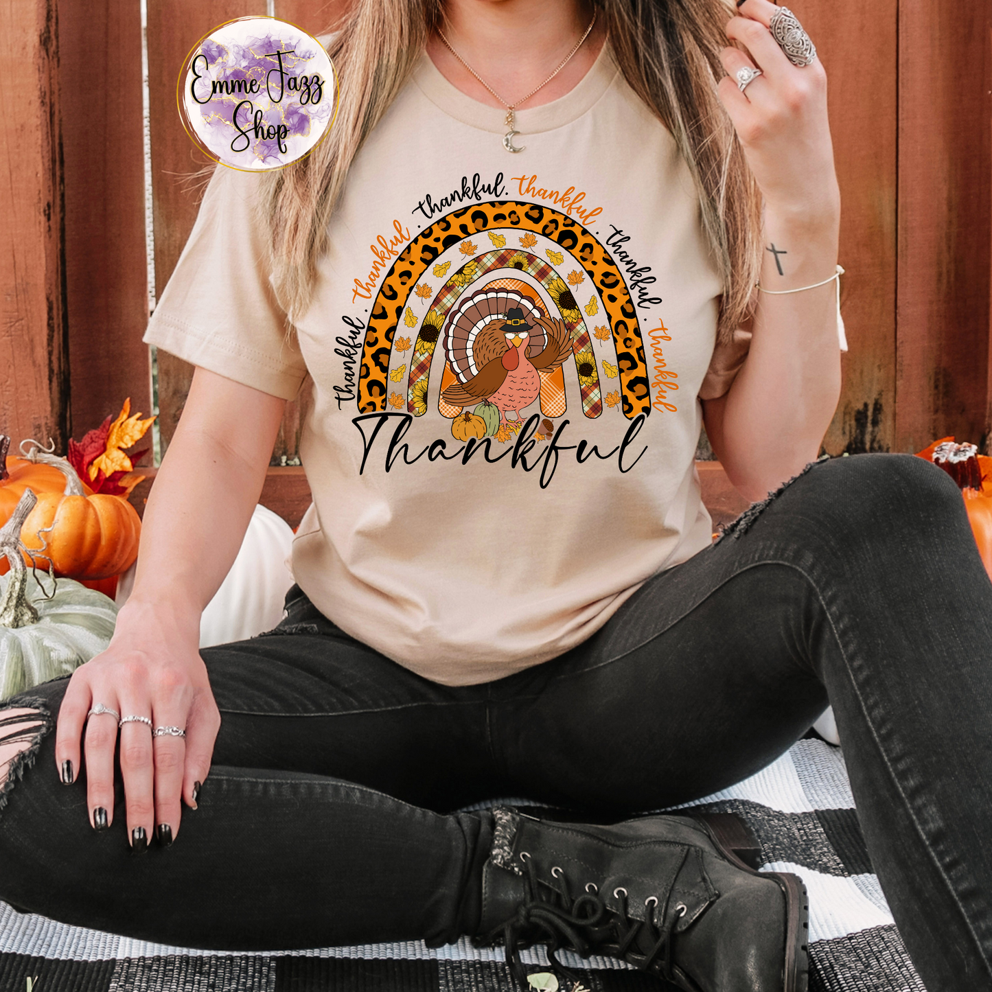 Thankful Adult Tshirt