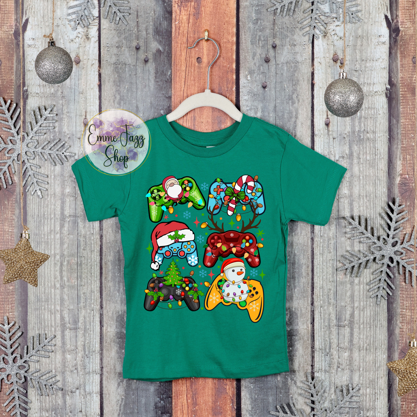 Video Game Christmas Toddler Shirt