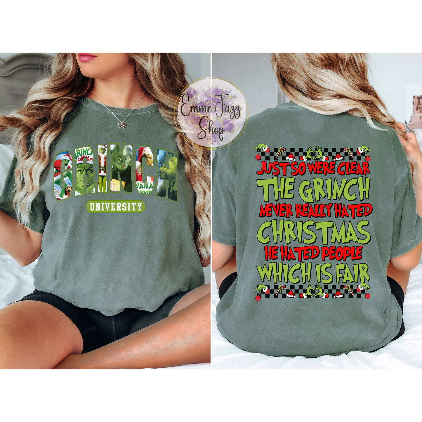 Grinch University Tshirt