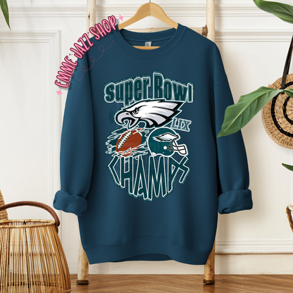 Super bowl champs eagles sweatshirt