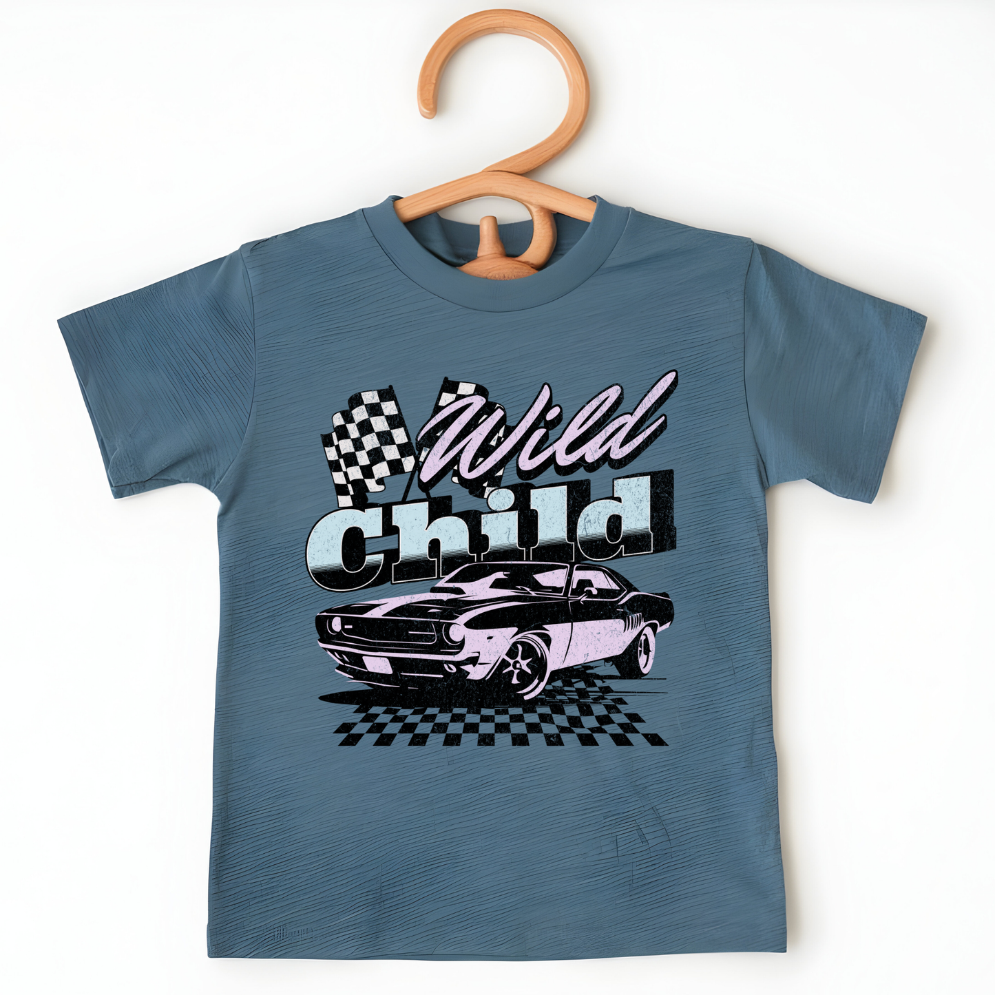 Wild Child Vintage Car Toddler Shirt