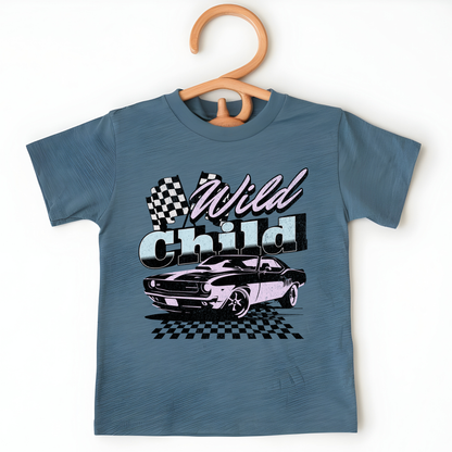 Wild Child Vintage Car Toddler Shirt