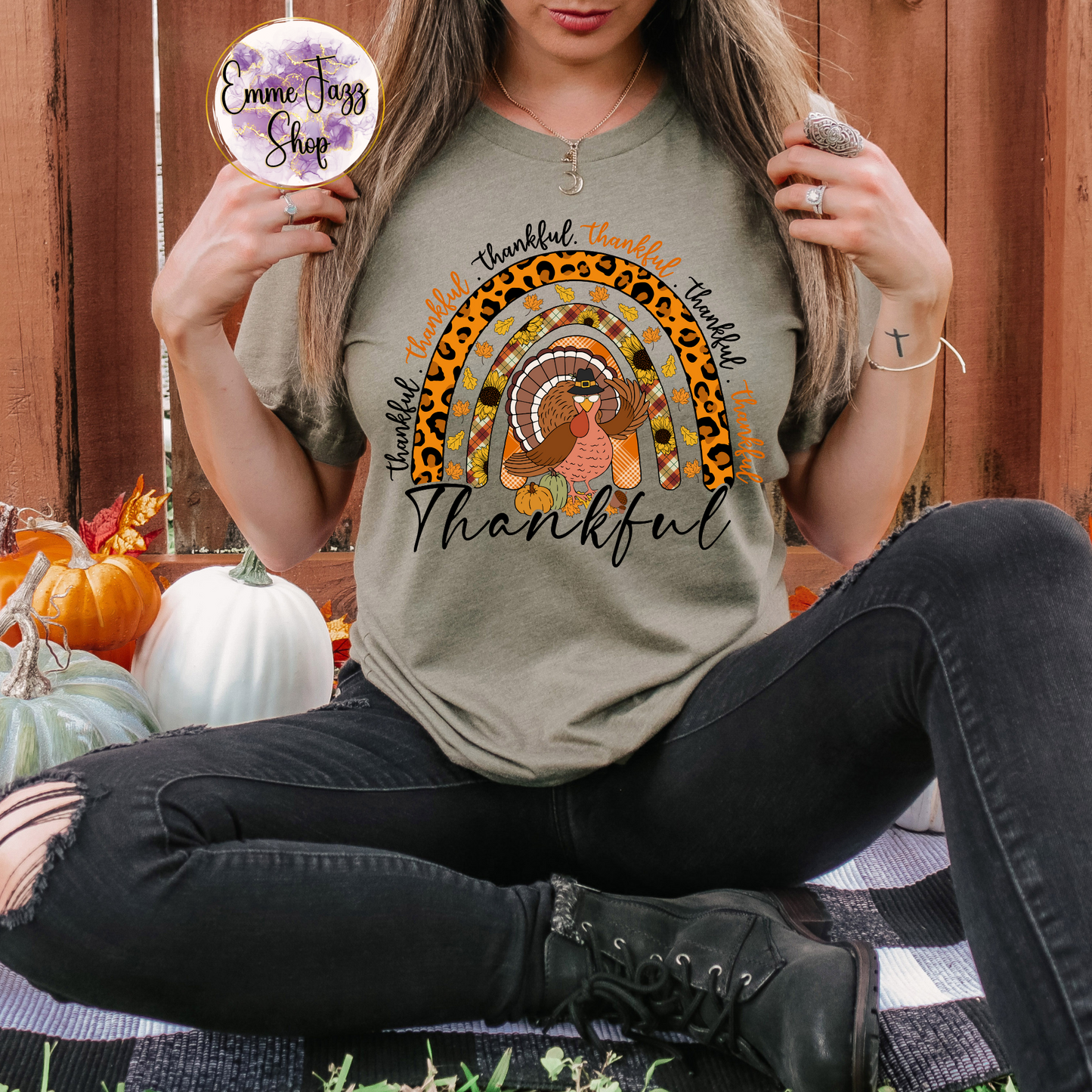 Thankful Adult Tshirt