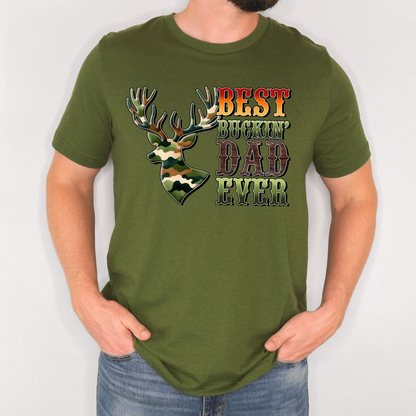 Best Buckin Dad Ever Tshirt