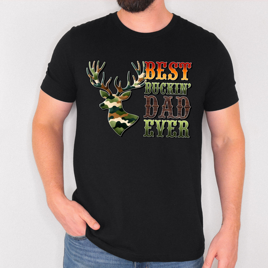 Best Buckin Dad Ever Tshirt