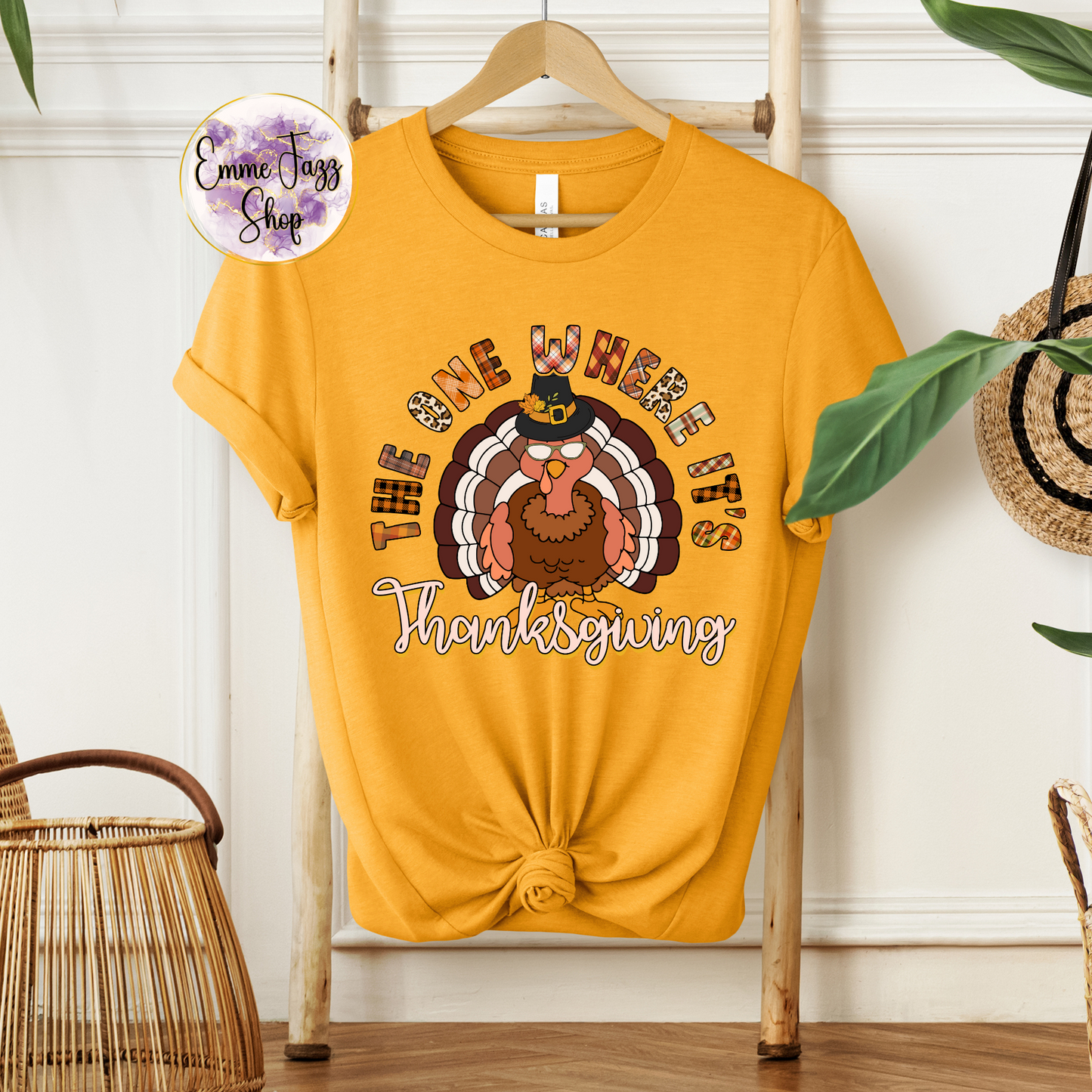 The one where it's Thanksgiving adult Tshirt