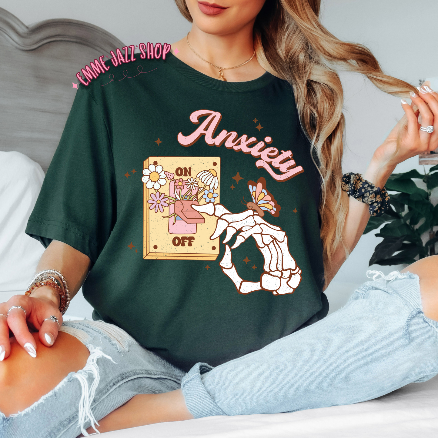 Anxiety On/Off Switch T-shirt