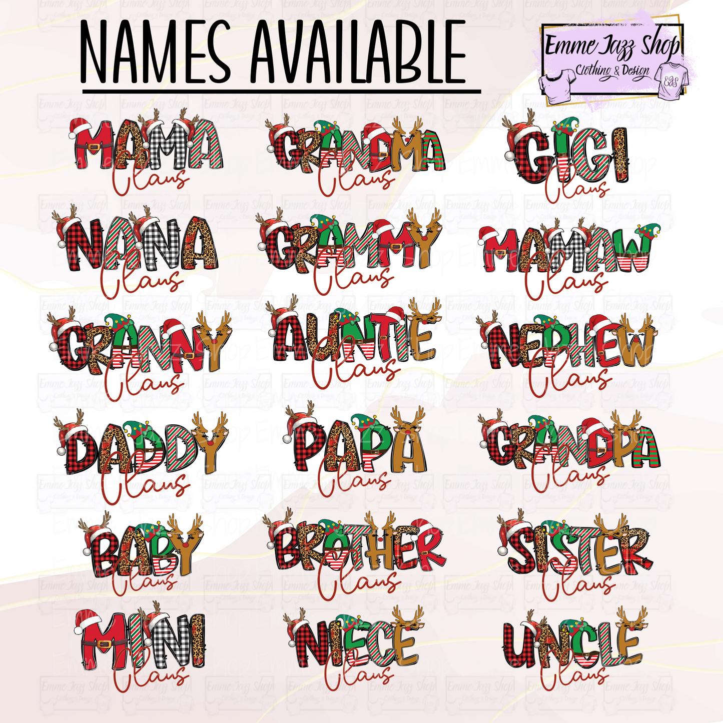 Familie Claus-Shirts