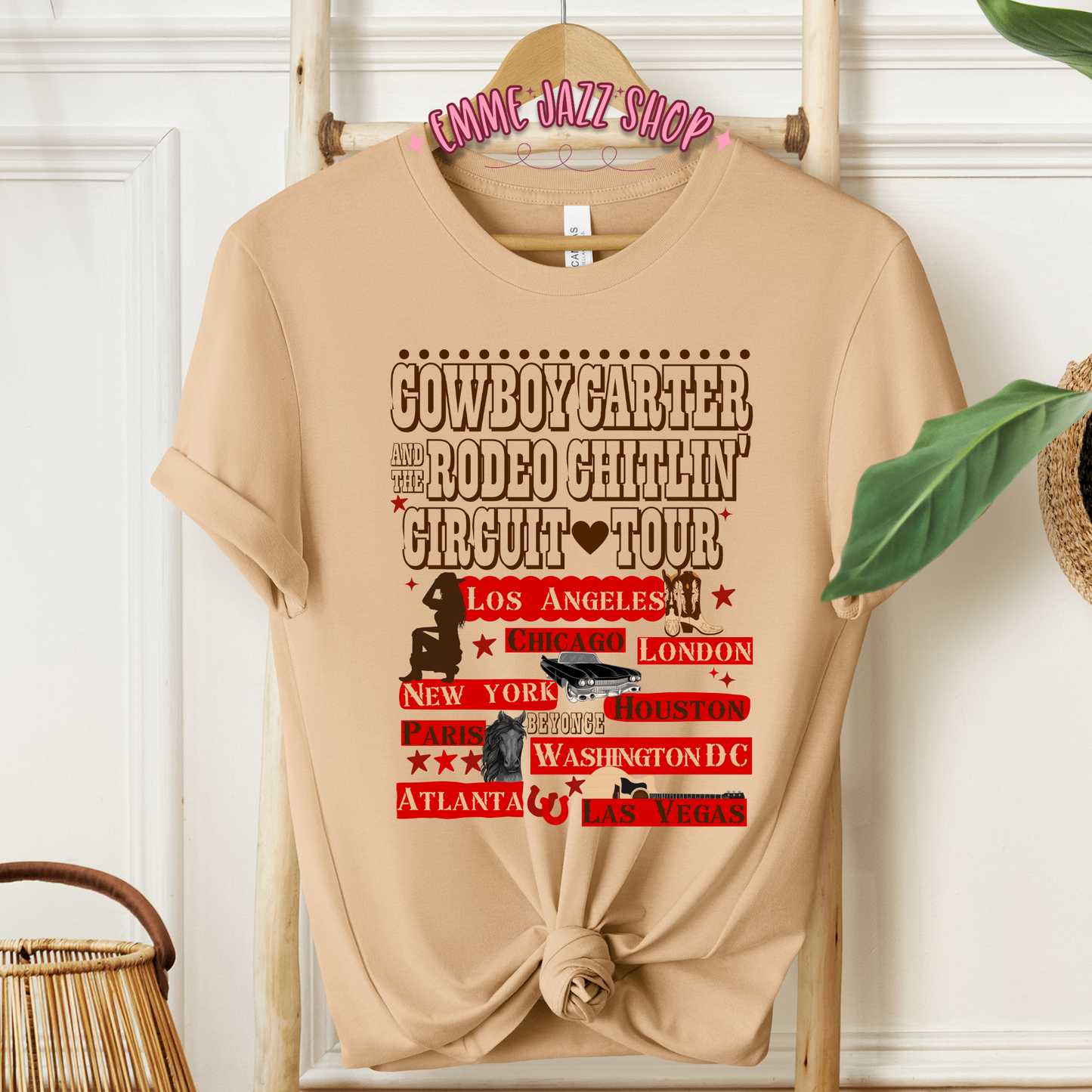 Cowboy Carter Beyonce Tour Shirt