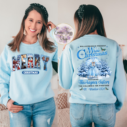 White Christmas sweatshirt