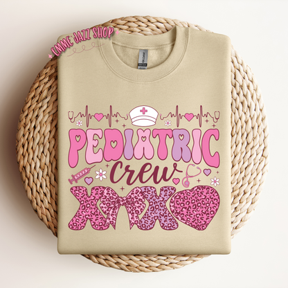 Pediatric crew sweatshirt