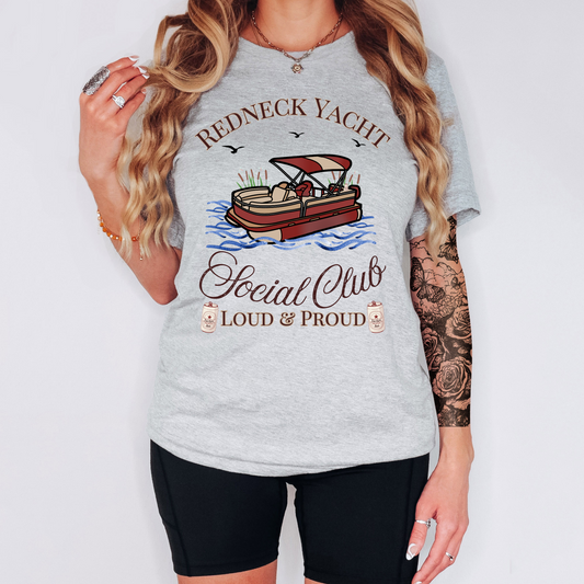 Redneck Yacht Social Club Tshirt