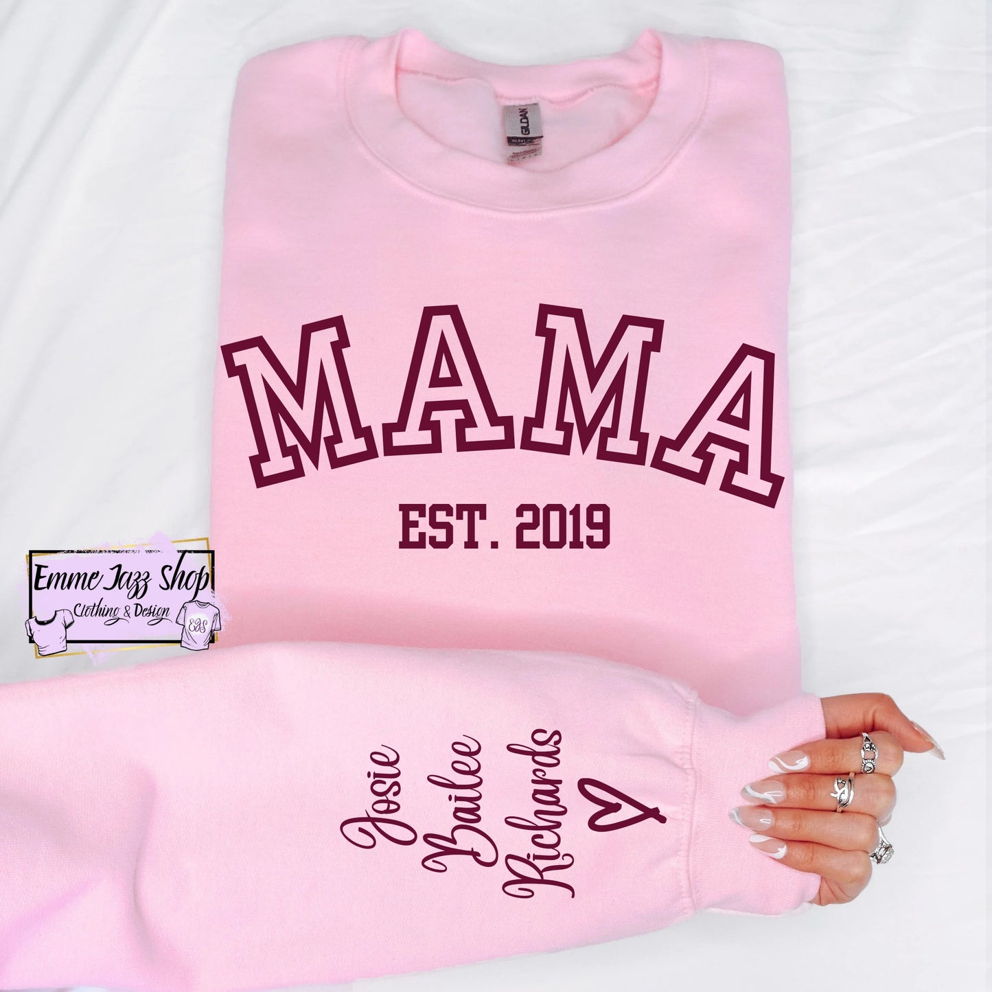 Mama/Childs Name Sweater