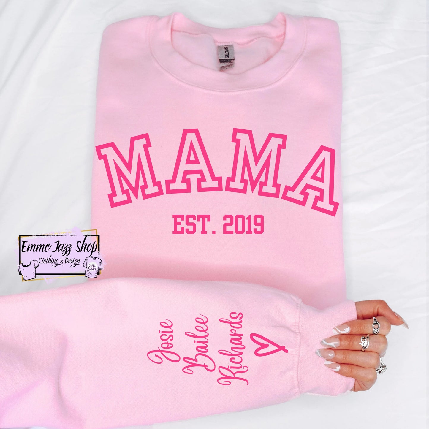 Mama/Childs Name Sweater