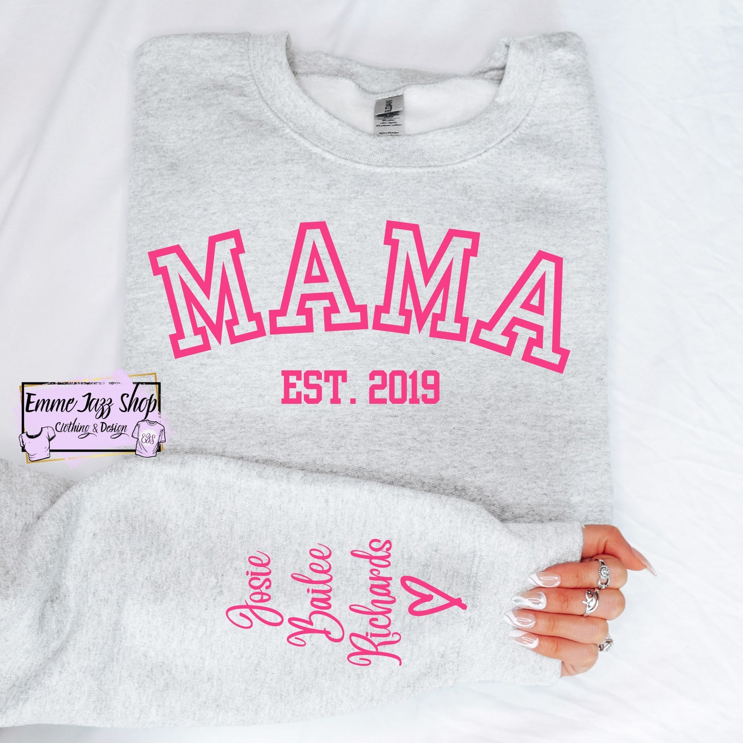 Mama/Childs Name Sweater