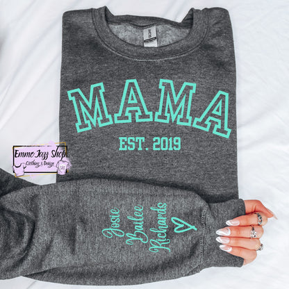 Mama/Childs Name Sweater