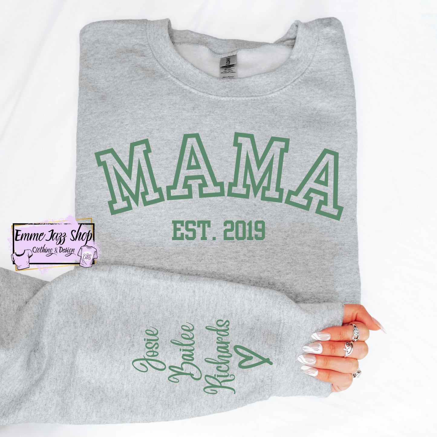 Mama/Childs Name Sweater