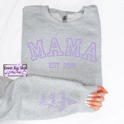 Mama/Childs Name Sweater