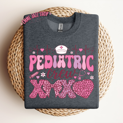 Pediatric crew sweatshirt