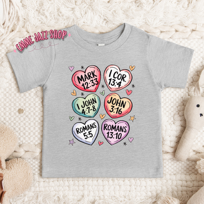 Valentines Bible Scripture infant/toddler T-shirt