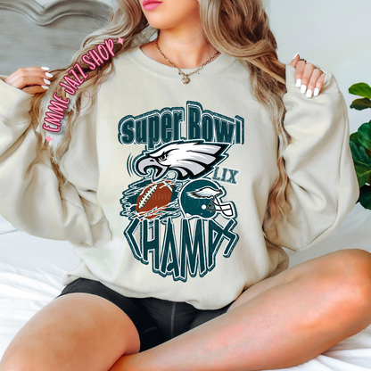 Super bowl champs eagles sweatshirt