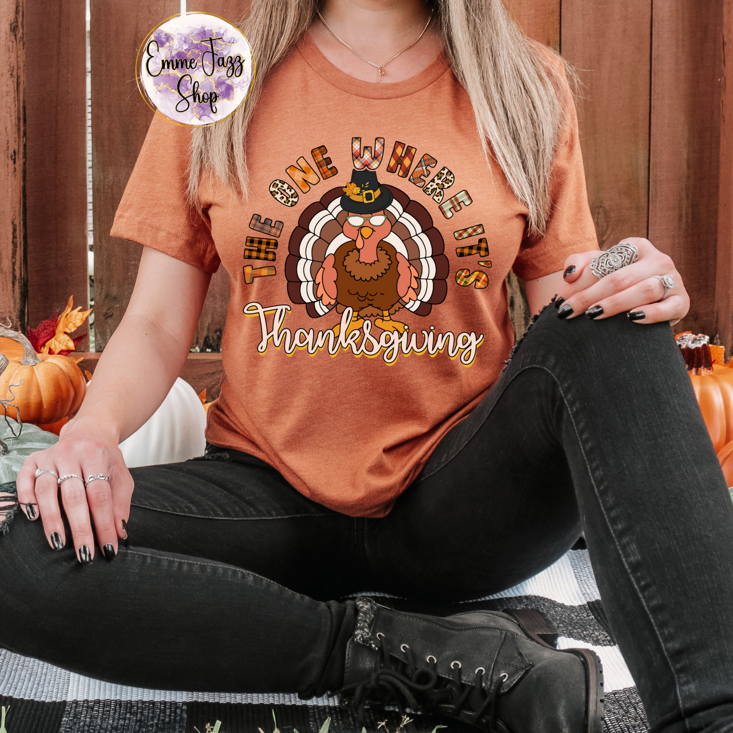 The one where it's Thanksgiving adult Tshirt