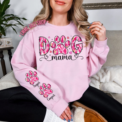 Dog mama sweatshirt (Personalized)