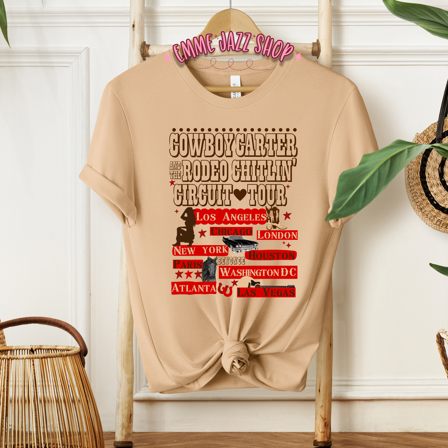 Cowboy Carter Beyonce Tour Shirt