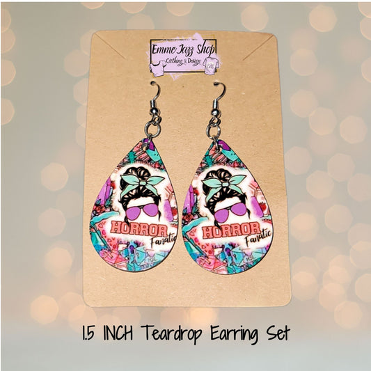 Horror Fanatic Earrings