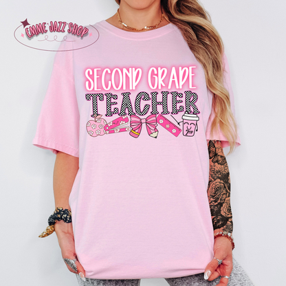 Checkered K-6th Teacher Shirt