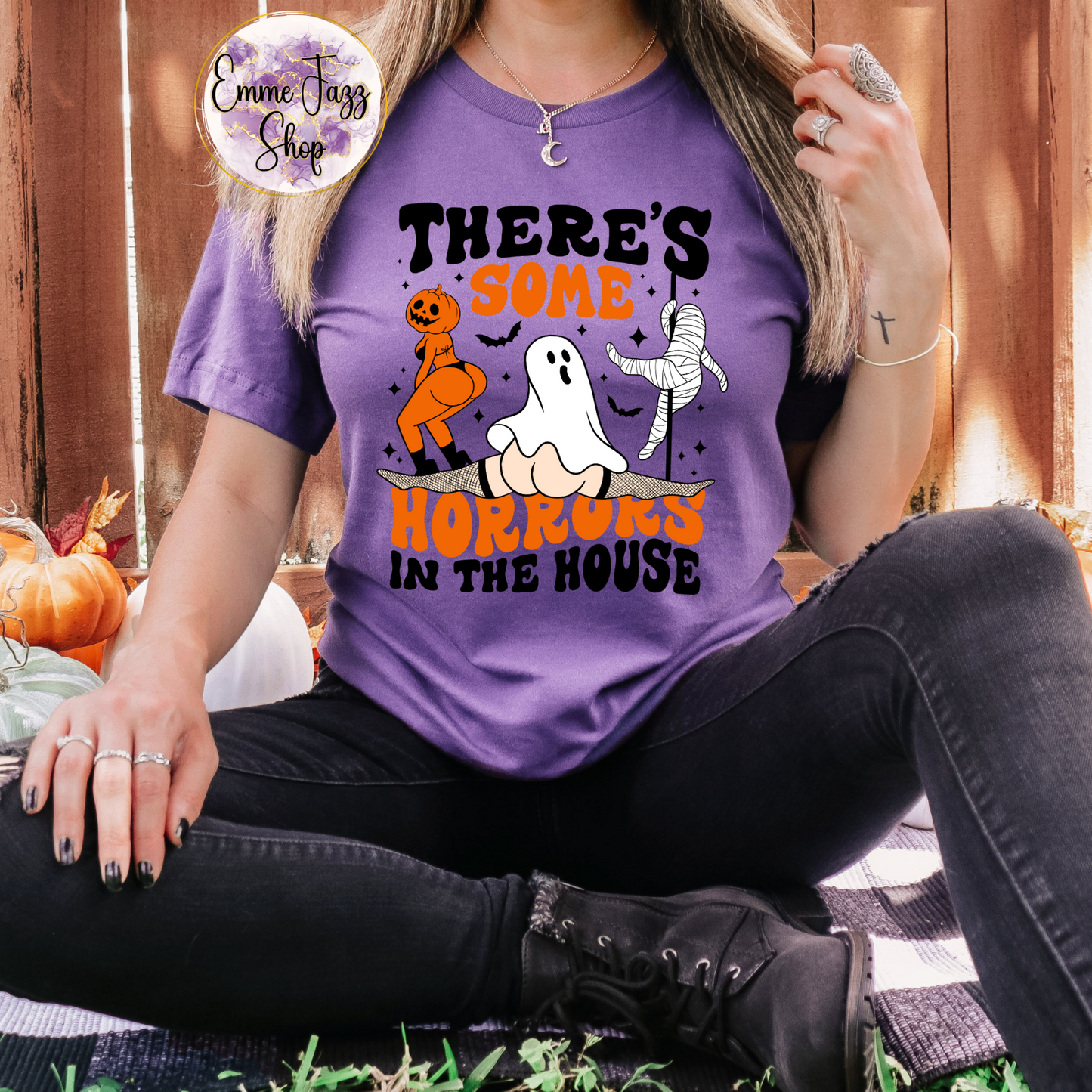 There's some horrors in the house T-shirt