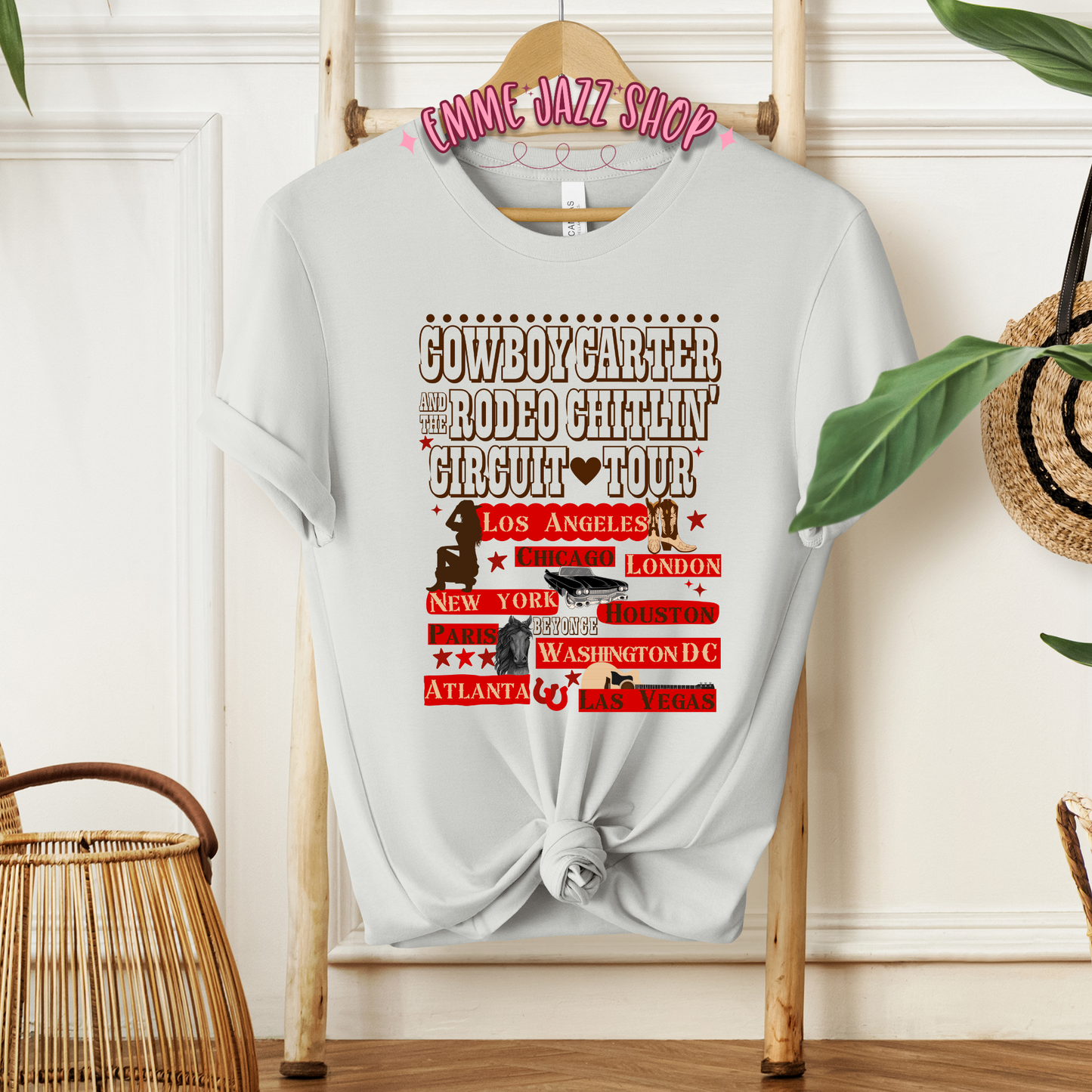 Cowboy Carter Beyonce Tour Shirt