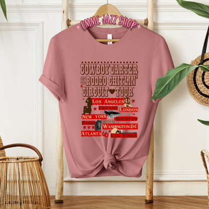 Cowboy Carter Beyonce Tour Shirt