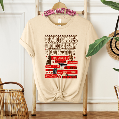 Cowboy Carter Beyonce Tour Shirt