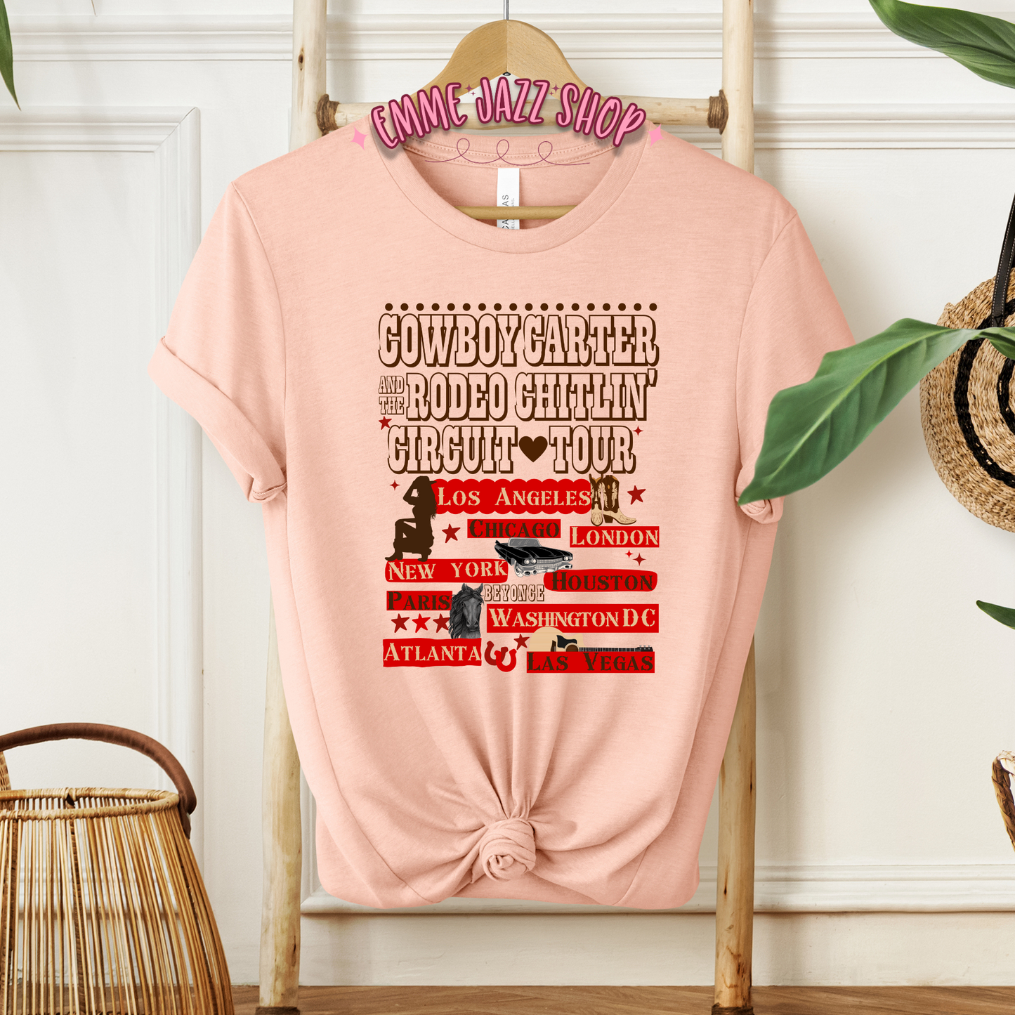 Cowboy Carter Beyonce Tour Shirt