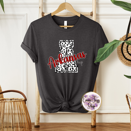 Arkansas Leopard Tshirt