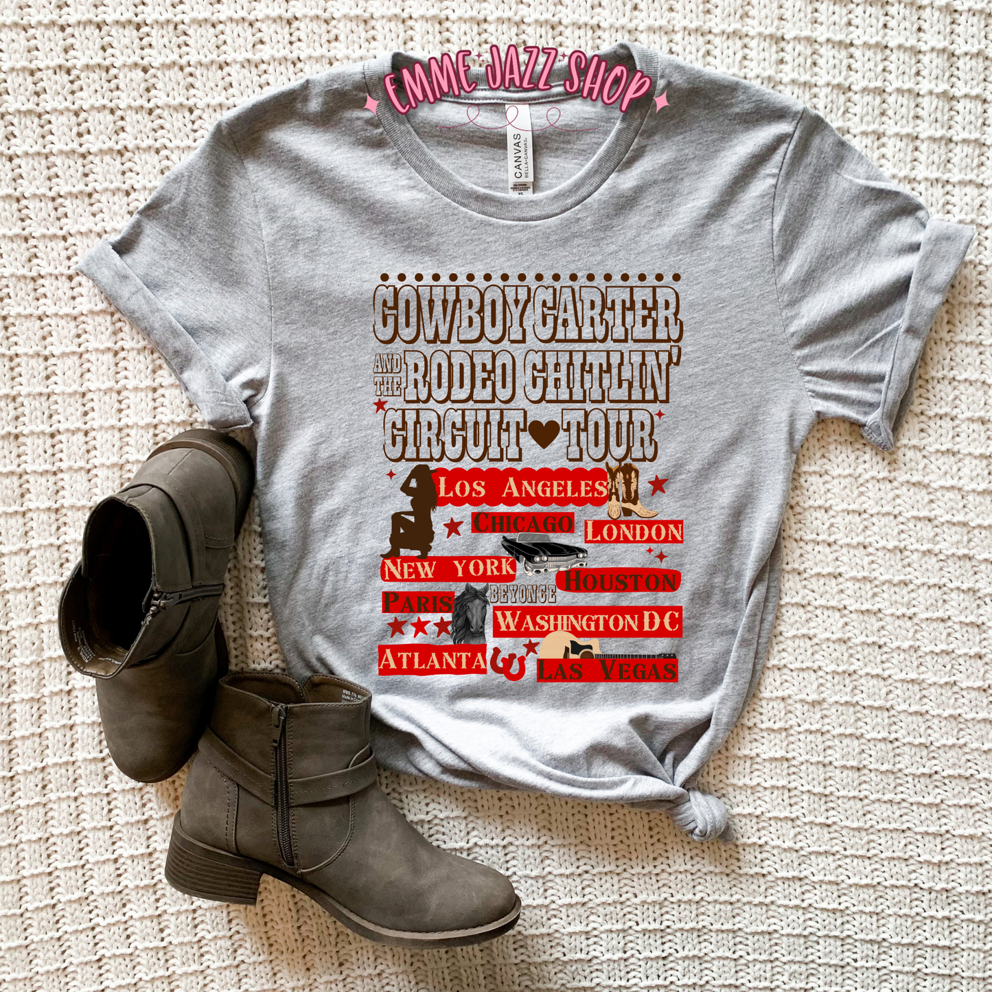 Cowboy Carter Beyonce Tour Shirt