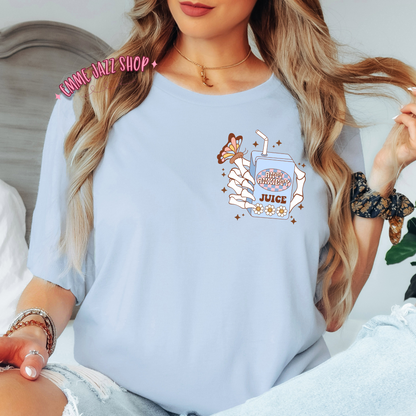 Anxiety Shirt Front & Back Designs