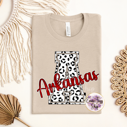 Arkansas Leopard Tshirt