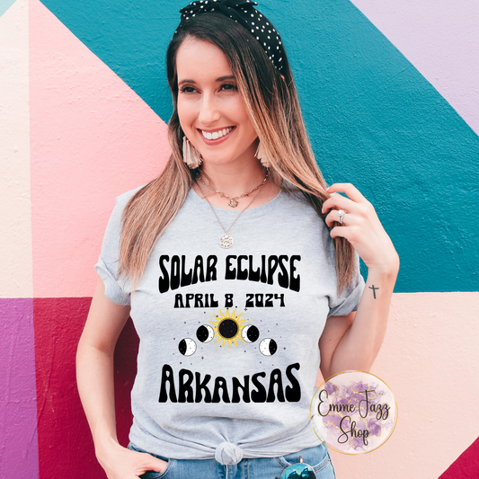 Solar Eclipse Arkansas Shirt