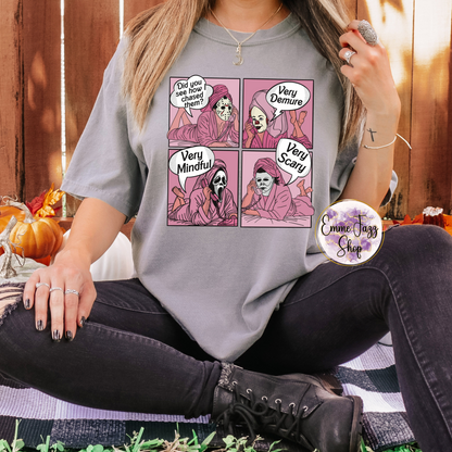 Very Demure, Very Mindful, Very Scary Tshirt