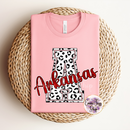 Arkansas Leopard Tshirt