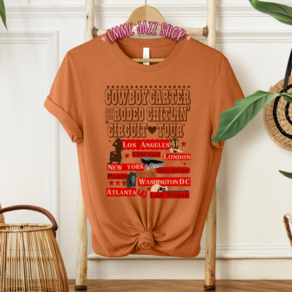 Cowboy Carter Beyonce Tour Shirt