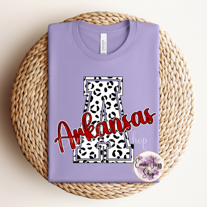 Arkansas Leopard Tshirt