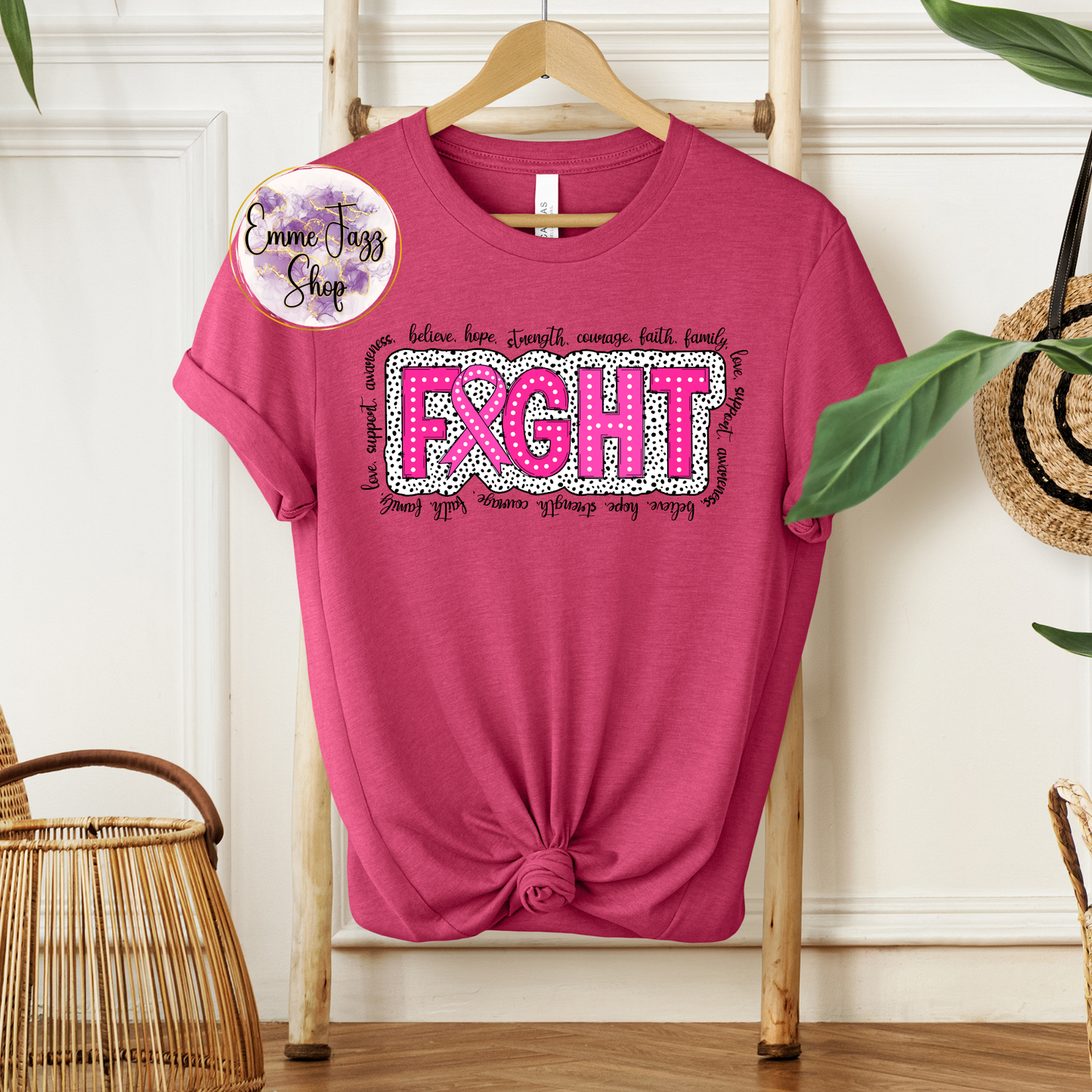 Fight breast cancer awareness shirt