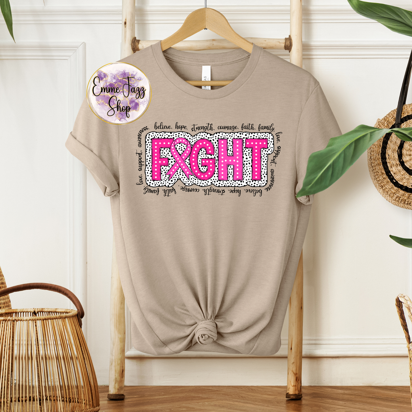 Fight breast cancer awareness shirt